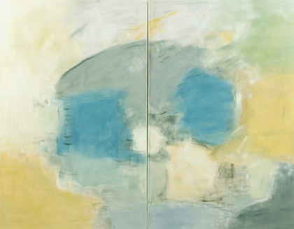 Angelika Zaunmüller - Diptychon 2008 - 140 x 180 cm - Öl auf Leinwand - 2008