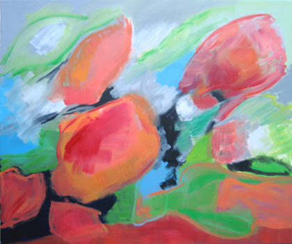 Angelika Zaunmüller - Nr. 2 - 100 x 120 cm - Öl auf Leinwand - 2009