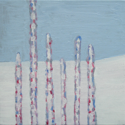Angelika Zaunmüller - Nr. 2 - 30x30cm - Öl auf Leinwand - 2010
