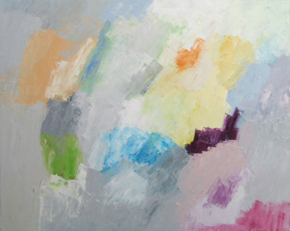 Angelika Zaunmüller - Nr. 8 - 80 x 100 cm - Öl auf Leinwand - 2010